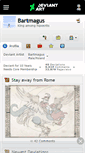 Mobile Screenshot of bartmagus.deviantart.com