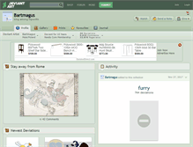 Tablet Screenshot of bartmagus.deviantart.com