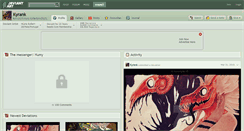 Desktop Screenshot of kyrank.deviantart.com