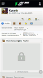 Mobile Screenshot of kyrank.deviantart.com