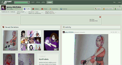 Desktop Screenshot of jenny-inuzuka.deviantart.com