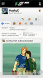 Mobile Screenshot of mushyk.deviantart.com