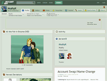 Tablet Screenshot of mushyk.deviantart.com