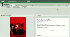 Desktop Screenshot of nandacore.deviantart.com
