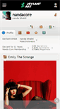 Mobile Screenshot of nandacore.deviantart.com