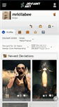 Mobile Screenshot of mrkillabee.deviantart.com