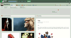 Desktop Screenshot of pennnorris.deviantart.com