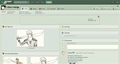 Desktop Screenshot of i-draw-manga.deviantart.com