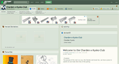 Desktop Screenshot of charden-x-kyoko-club.deviantart.com