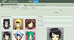 Desktop Screenshot of animefacemakeraddict.deviantart.com