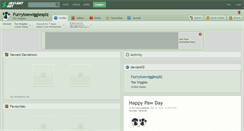 Desktop Screenshot of furrytoewigglesplz.deviantart.com
