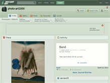 Tablet Screenshot of photo-art2000.deviantart.com