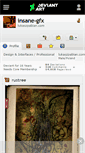 Mobile Screenshot of insane-gfx.deviantart.com