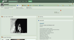Desktop Screenshot of phaze87.deviantart.com