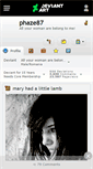 Mobile Screenshot of phaze87.deviantart.com