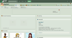 Desktop Screenshot of machiko7.deviantart.com