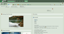Desktop Screenshot of matt-in.deviantart.com