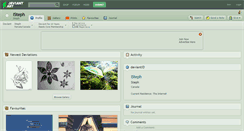 Desktop Screenshot of isteph.deviantart.com