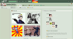 Desktop Screenshot of hetalia-crack.deviantart.com