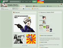 Tablet Screenshot of hetalia-crack.deviantart.com