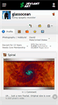 Mobile Screenshot of glassocean.deviantart.com