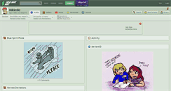Desktop Screenshot of mikimiki.deviantart.com