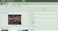 Desktop Screenshot of dimis2410.deviantart.com