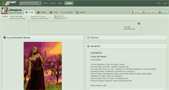 Desktop Screenshot of cinnalove.deviantart.com