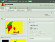 Tablet Screenshot of chrc-hitsugaya.deviantart.com