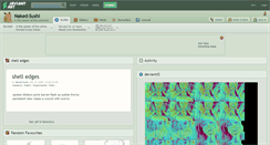 Desktop Screenshot of naked-sushi.deviantart.com