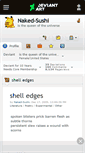 Mobile Screenshot of naked-sushi.deviantart.com