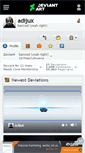 Mobile Screenshot of adijux.deviantart.com