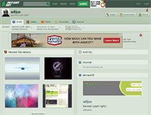Tablet Screenshot of adijux.deviantart.com