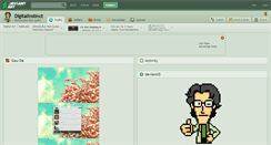 Desktop Screenshot of digitalinstinct.deviantart.com