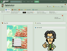 Tablet Screenshot of digitalinstinct.deviantart.com