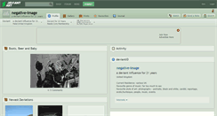 Desktop Screenshot of negative-image.deviantart.com