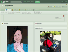 Tablet Screenshot of ladybugshit.deviantart.com