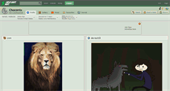 Desktop Screenshot of chocomix.deviantart.com