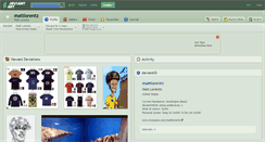 Desktop Screenshot of mattlorentz.deviantart.com