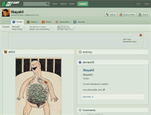 Tablet Screenshot of ilkayakli.deviantart.com