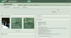 Desktop Screenshot of melancho-chan.deviantart.com