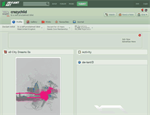Tablet Screenshot of crazychild.deviantart.com