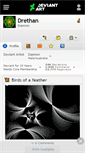 Mobile Screenshot of drethan.deviantart.com
