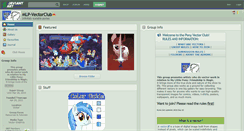 Desktop Screenshot of mlp-vectorclub.deviantart.com