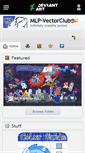 Mobile Screenshot of mlp-vectorclub.deviantart.com