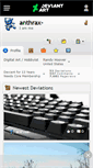 Mobile Screenshot of anthrax-.deviantart.com