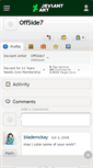 Mobile Screenshot of offside7.deviantart.com