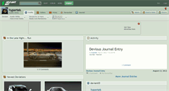 Desktop Screenshot of hypertek.deviantart.com