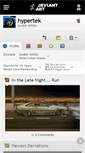 Mobile Screenshot of hypertek.deviantart.com