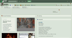 Desktop Screenshot of paradus.deviantart.com